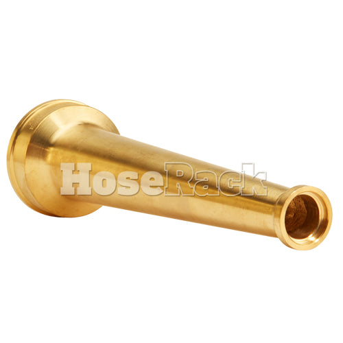 Brass 2 1/2" Smooth Bore Fire Nozzle (NH)