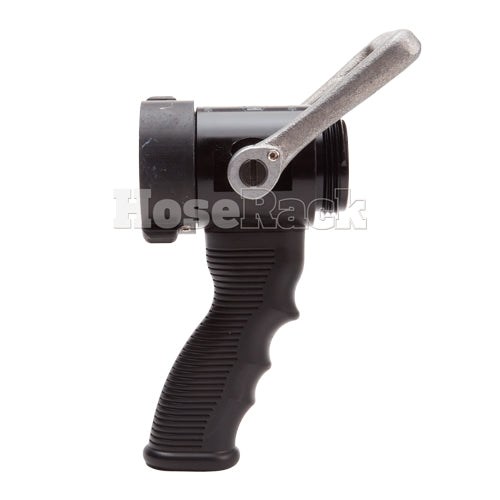 Aluminum Heavy-Duty 1 1/2" NPSH Ball Shut-Off With Pistol Grip