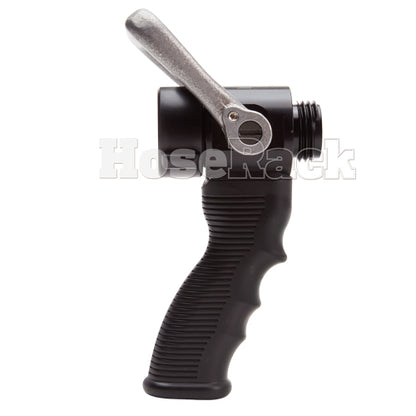 Aluminum Heavy-Duty 1" NH Ball Shut-Off With Pistol Grip