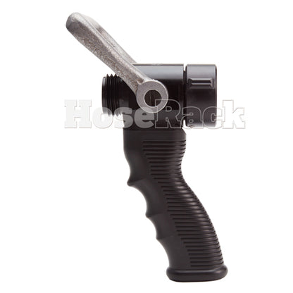 Aluminum Heavy-Duty 1" NH Ball Shut-Off With Pistol Grip