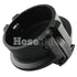 Black 4" Anti-Static Polypropylene Female Safety Bump Cap