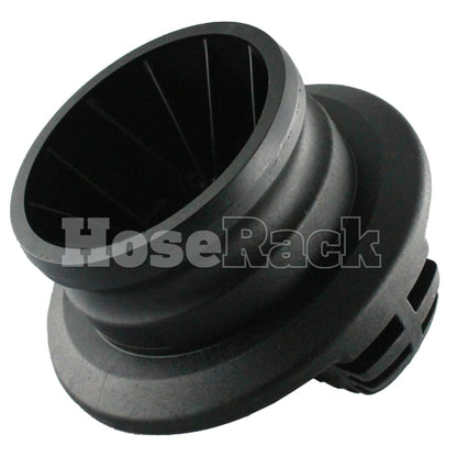 Black 2" Anti-Static Polypropylene Male Safety Bump Plug