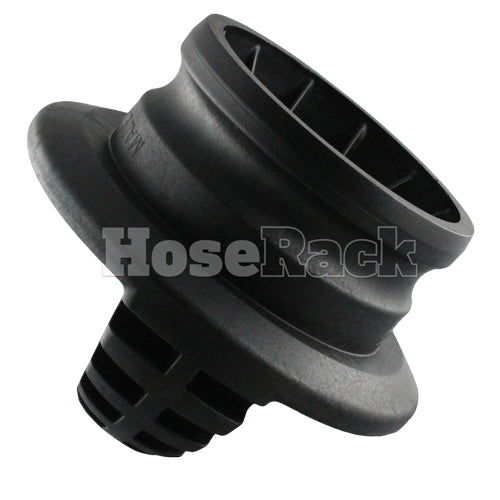 Black 3" Anti-Static Polypropylene Male Safety Bump Plug