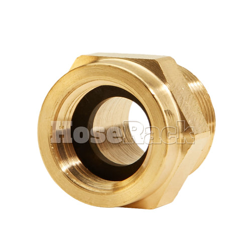 Brass Female GHT to 1" Male NPT (Hex)