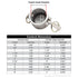 Stainless Steel 1/2" Camlock Female Dust Cap (USA)