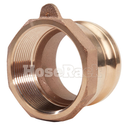 Brass 3" Male Camlock x 3" Female NPT (USA)