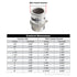 Stainless Steel 1/2" Camlock Male x 1/2" NPT Male (USA)