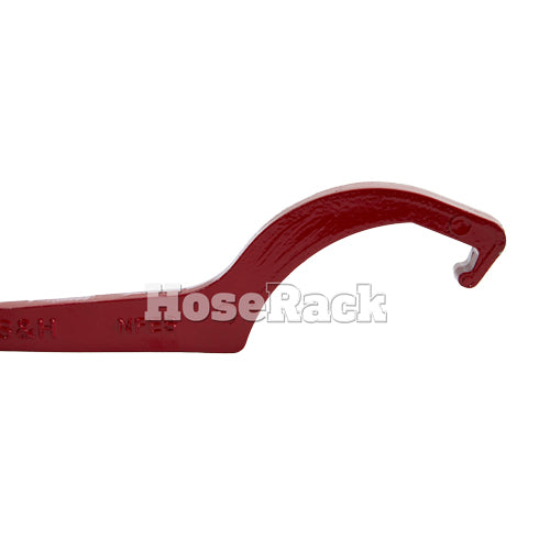 Red Forestry Double Ended Spanner Wrench