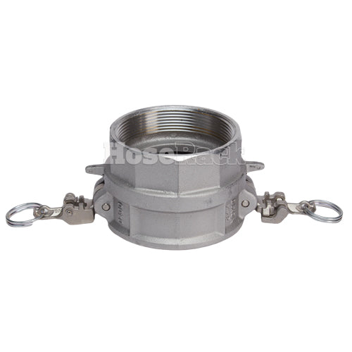 Aluminum Locking 6" Female Camlock x 6" Female NPT (USA)