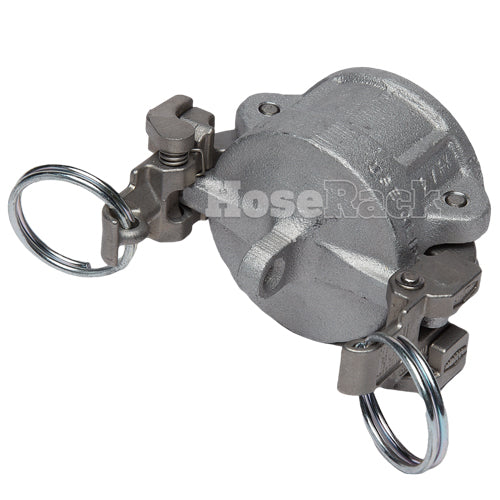 Aluminum Locking 1 1/2" Female Camlock Dust Cap (USA)