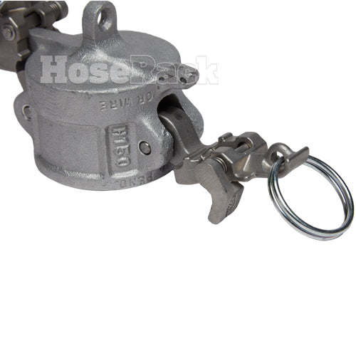 Aluminum Locking 2" Female Camlock Dust Cap (USA)