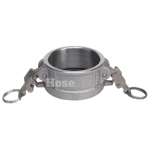 Aluminum Locking 6" Female Camlock Dust Cap (USA)