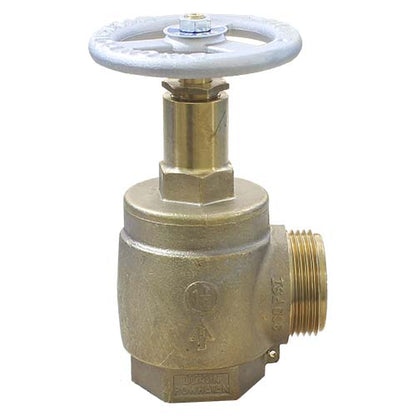 Cast Valve 1 1/2" Female NPT to 1 1/2" Male NH Domestic