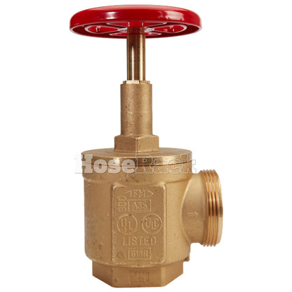 Forged Valve 2 1/2" Female NPT to 2 1/2" Male NH