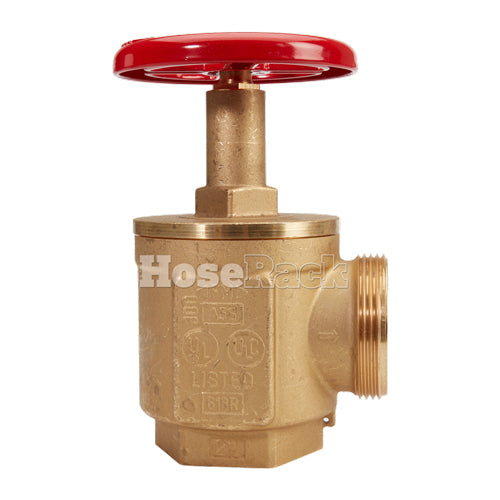 Forged Valve 2 1/2" Female NPT to 2 1/2" Male NH