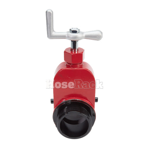 Red Aluminum 2 1/2" Fire Hydrant Gate Valve