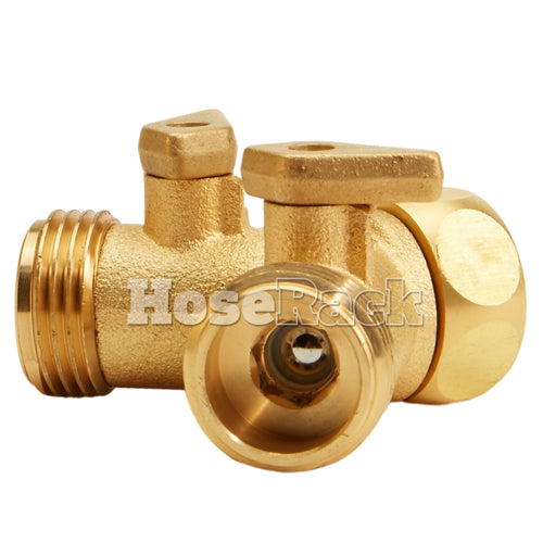 Brass GHT Inlet x (2) GHT Outlet