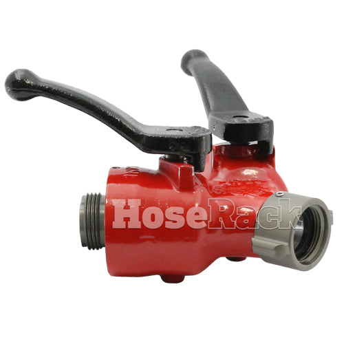 Forestry Aluminum 1" NH Inlet X (2) 1" NH Outlet Wye Valve