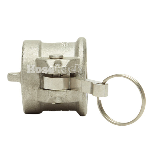 Stainless Steel 1" Camlock Female Dust Cap