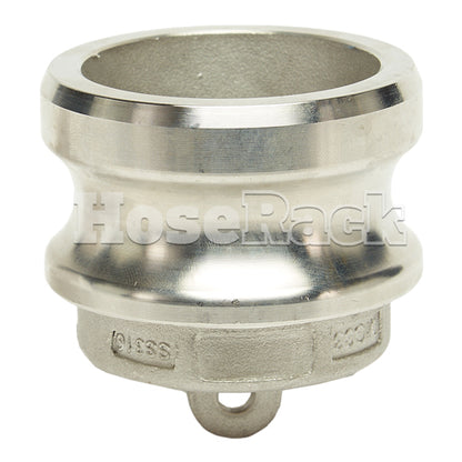 Stainless Steel 2" Camlock Male Dust Plug