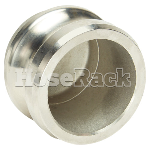 Stainless Steel 2" Camlock Male Dust Plug