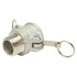 Stainless Steel 1" Female Camlock x 1" Male NPT