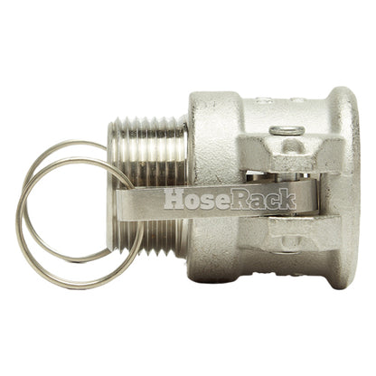 Stainless Steel 1" Female Camlock x 1" Male NPT