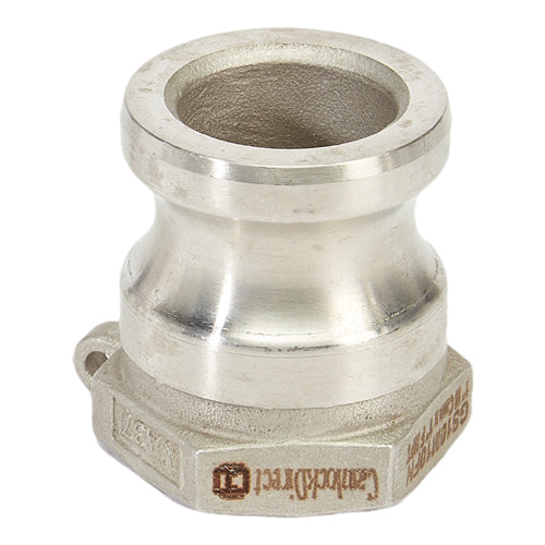 Stainless Steel 1" Male Camlock x 1" Female NPT