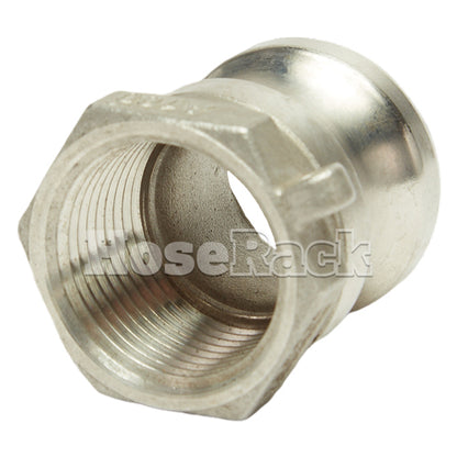 Stainless Steel 1" Male Camlock x 1" Female NPT