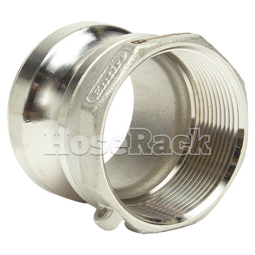 Stainless Steel 2" Male Camlock x 2" Female NPT