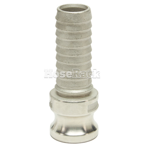 Stainless Steel 1" Male Camlock to Hose Shank