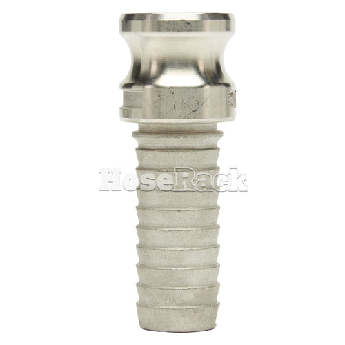 Stainless Steel 1" Male Camlock to Hose Shank