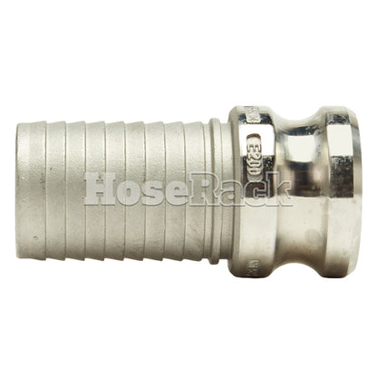 Stainless Steel 2" Male Camlock to Hose Shank