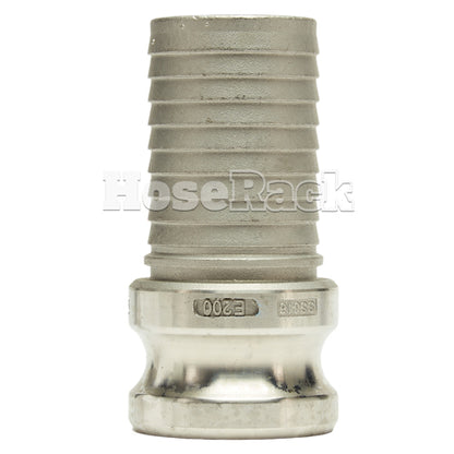 Stainless Steel 2" Male Camlock to Hose Shank