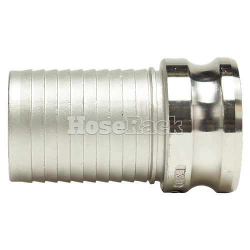 Stainless Steel 3" Camlock Male to Hose Shank
