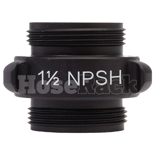 Aluminum 1 1/2" NPSH to 1 1/2" NPSH Double Male