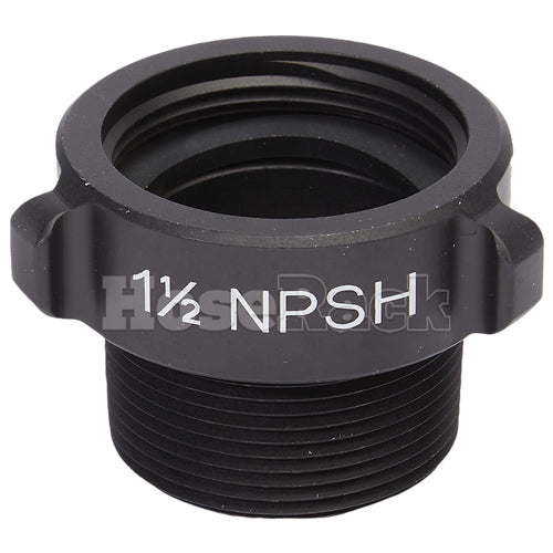 Aluminum 1 1/2" Female NPSH to 1 1/2" Male NPT