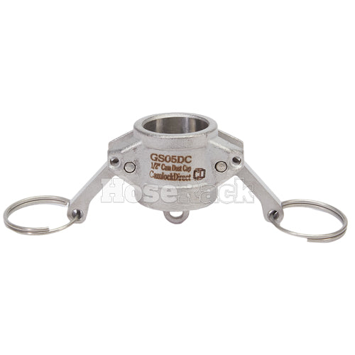 Stainless Steel 1/2" Camlock Female Dust Cap