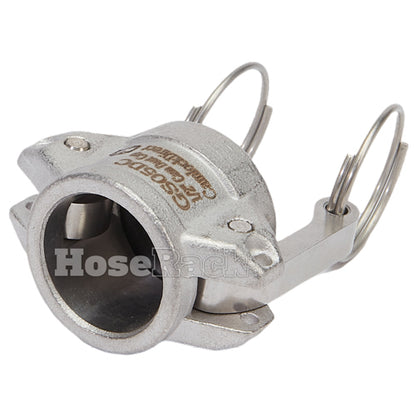 Stainless Steel 1/2" Camlock Female Dust Cap