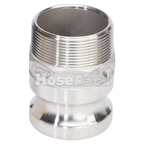 Stainless Steel 2" Camlock Male x 2" NPT Male