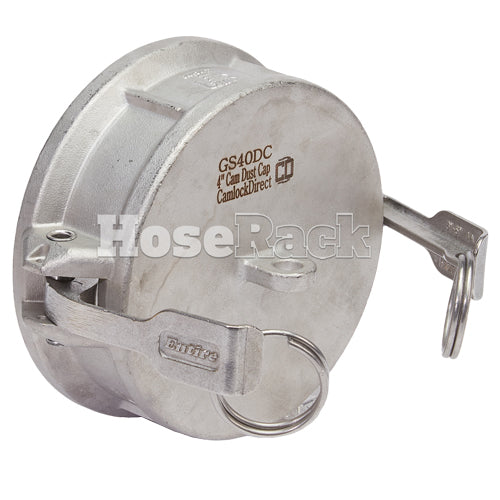 Stainless Steel 4" Camlock Female Dust Cap