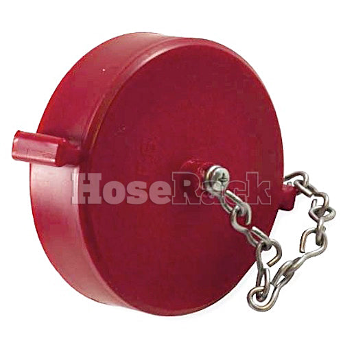 Plastic 2 1/2" Unthreaded Hose Cap