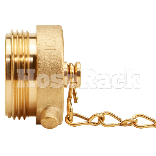 Brass 1 1/2" NH Plug (Pin Lug)