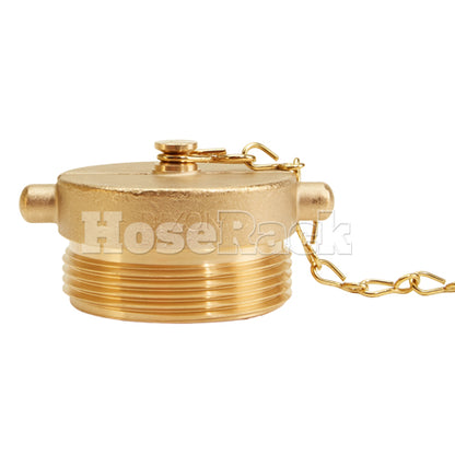 Brass 2 1/2" NH Plug (Pin Lug)