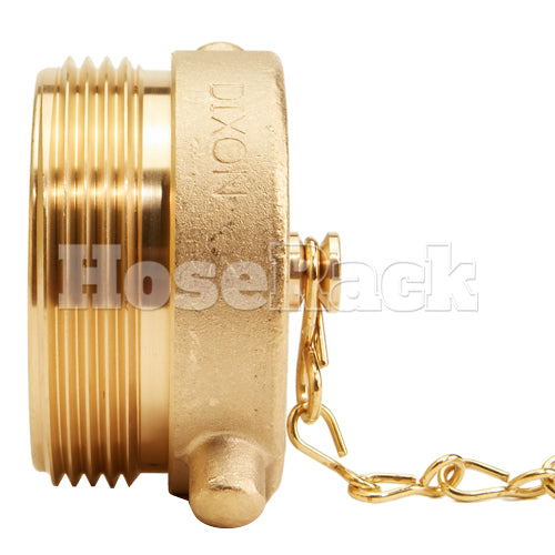 Brass 2 1/2" NH Plug (Pin Lug)