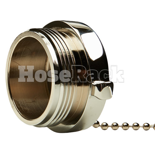 Brass Chrome Plated 2 1/2" NH Plug