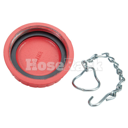 Iron 4 1/2" NH / NST Fire Hydrant Cap