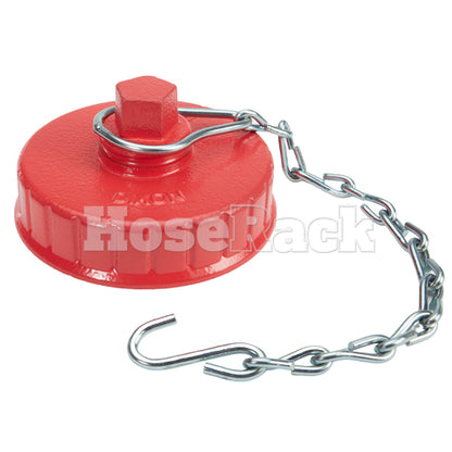 Iron 4 1/2" NH / NST Fire Hydrant Cap