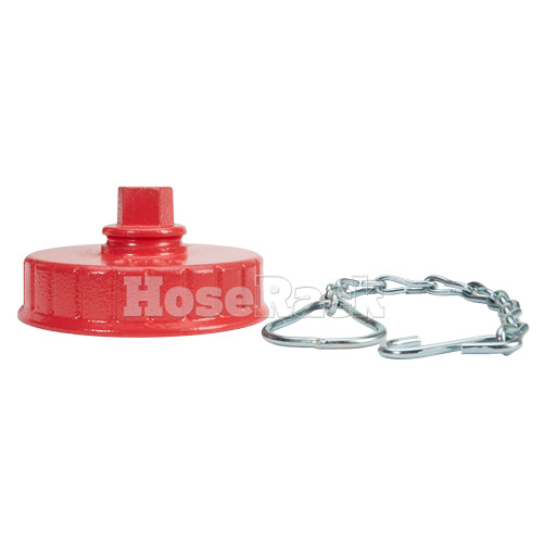 Iron 4 1/2" NH / NST Fire Hydrant Cap