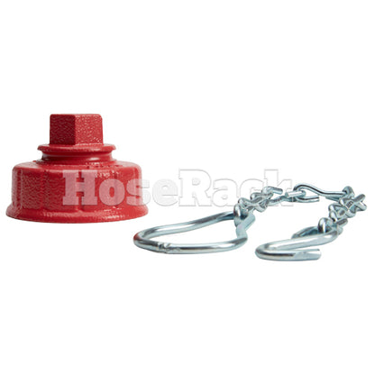 Iron 2 1/2" NH / NST Fire Hydrant Cap